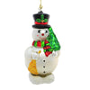 (19374) Craftoutlet.Com Snowman With Broom, 7.00 Inch, Christmas Tree Mg015