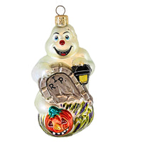 (1957) Christopher Radko Company Fright D'light, 4.25 Inch, Ornament Halloween Ghost Grave 991660