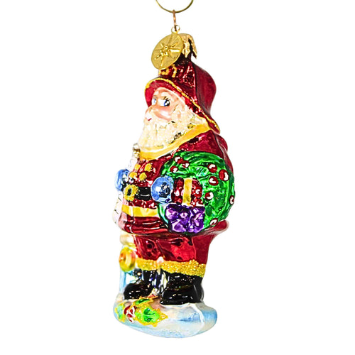 Christopher Radko Company Red Hot Santa Gem - - SBKGifts.com