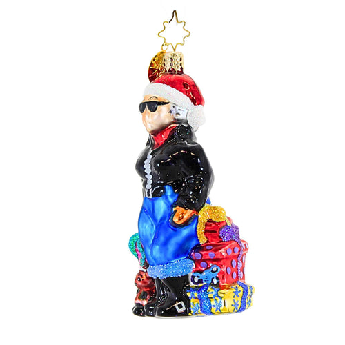 Christopher Radko Company Petite Mrs Harley® Claus - - SBKGifts.com