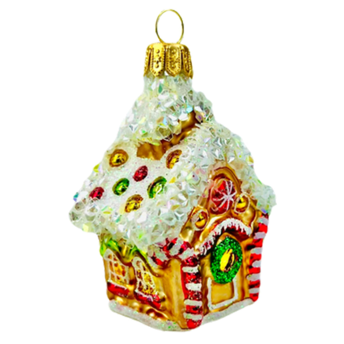 (63820) Pre-Order The Ornament King Home Sweet Home, 2.00 Inch, Mini Gingerbread House Tiny Treasure Tt43050