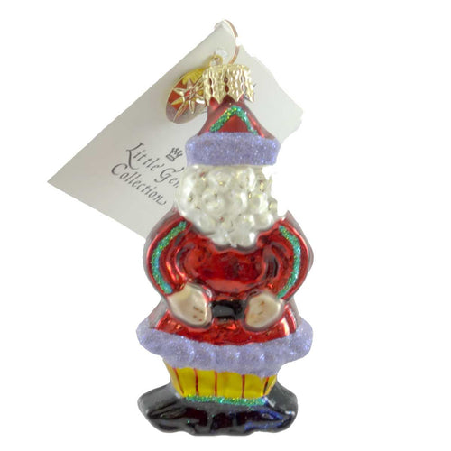 Christopher Radko Ginger Snap Santa Gem - - SBKGifts.com