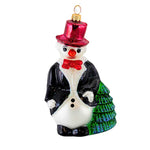 6.50 Inch Snowgent Ornament Snowman Tux Christmas 972420 (21091)