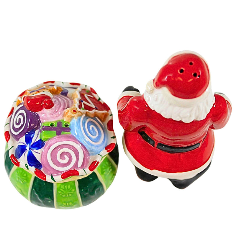 Christopher Radko Company Splendid Santa Salt & Pepper Set - - SBKGifts.com