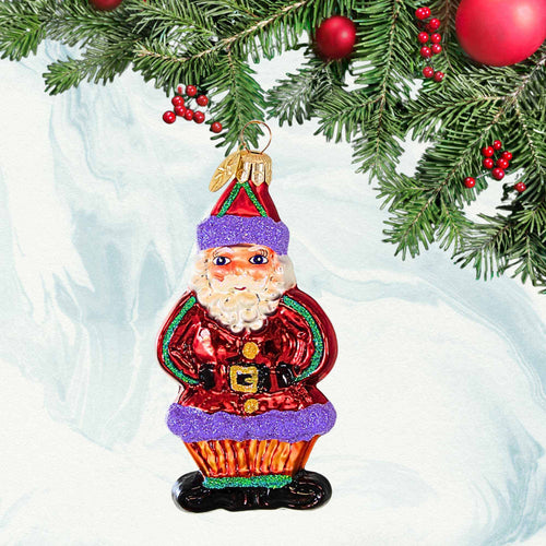 Christopher Radko Company Ginger Snap Santa - - SBKGifts.com