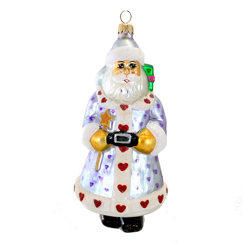 7.75 Inch Candy Santa Ornament Christmas 983010 (21475)