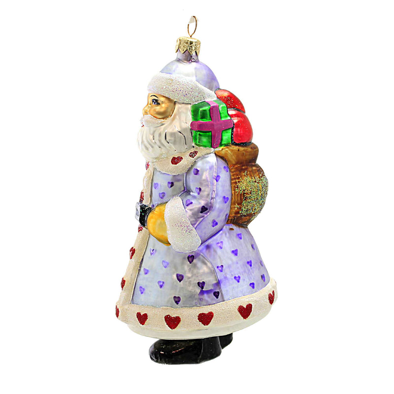 Christopher Radko Company Candy Santa - - SBKGifts.com