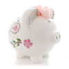 (21690) Child To Cherish I Love Paisley Piggy Bank, 7.75 Inch, Save Coins 3613