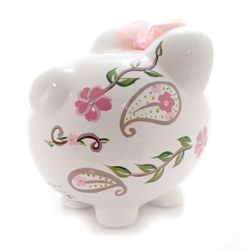 Child To Cherish I Love Paisley Piggy Bank - - SBKGifts.com