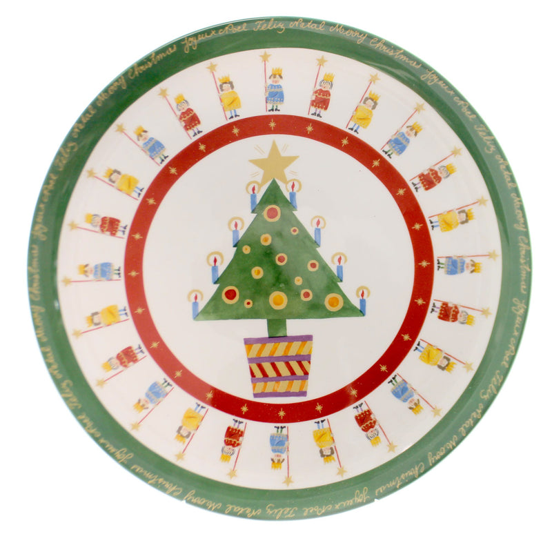 15.00 Inch It's Christmas Plate Christmas Home Holidays Country 3010289 (2175)