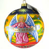 (22152) Christopher Radko Company Peace On Earth, 4.50 Inch, Limited Edition Ball Ornament Poland Jk99sp41