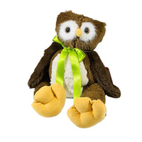 (22893) Boyds Bears Plush Oscar, 15.00 Inch, Owl Cuddlebum Toy Tested 4041823