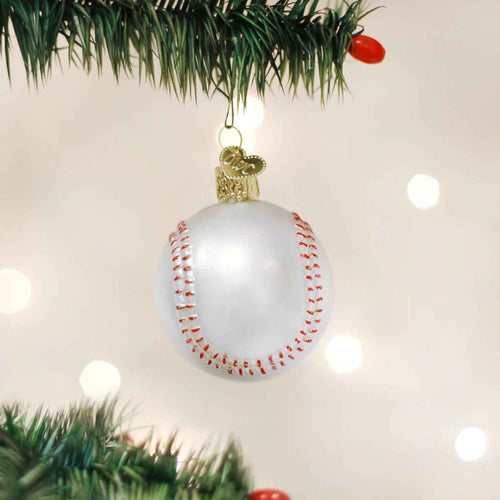 Old World Christmas Baseball - - SBKGifts.com