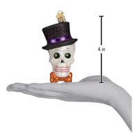 Old World Christmas Top Hat Skeleton - - SBKGifts.com