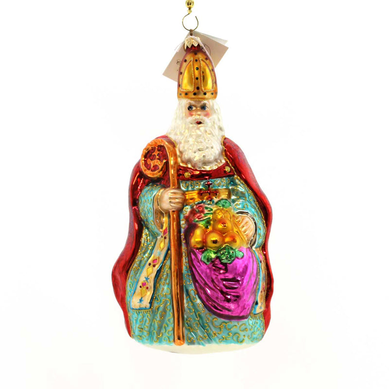 (23506) Christopher Radko Company 15Th Anniversary The Bishop, 10.25 Inch, Religious Jk951273