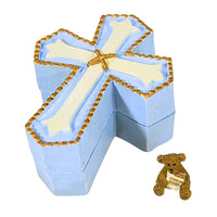 (23519) Boyds Bears Resin Cross Keepsake Box, 1.50 Inch, Religious 4040534