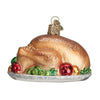 (23555) Old World Christmas Turkey Platter, 2.00 Inch, Ornament Thanksgiving Drumstick 32201