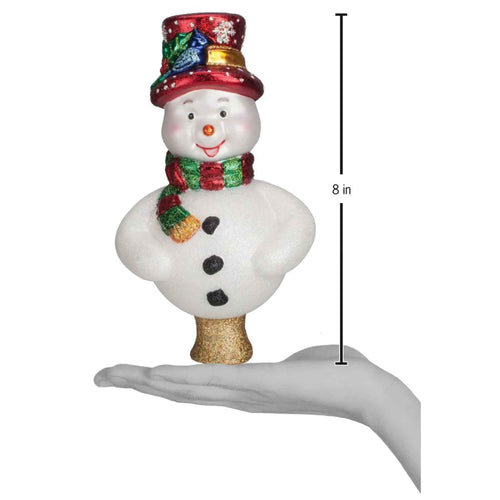 Old World Christmas Frosty Tree Top - - SBKGifts.com
