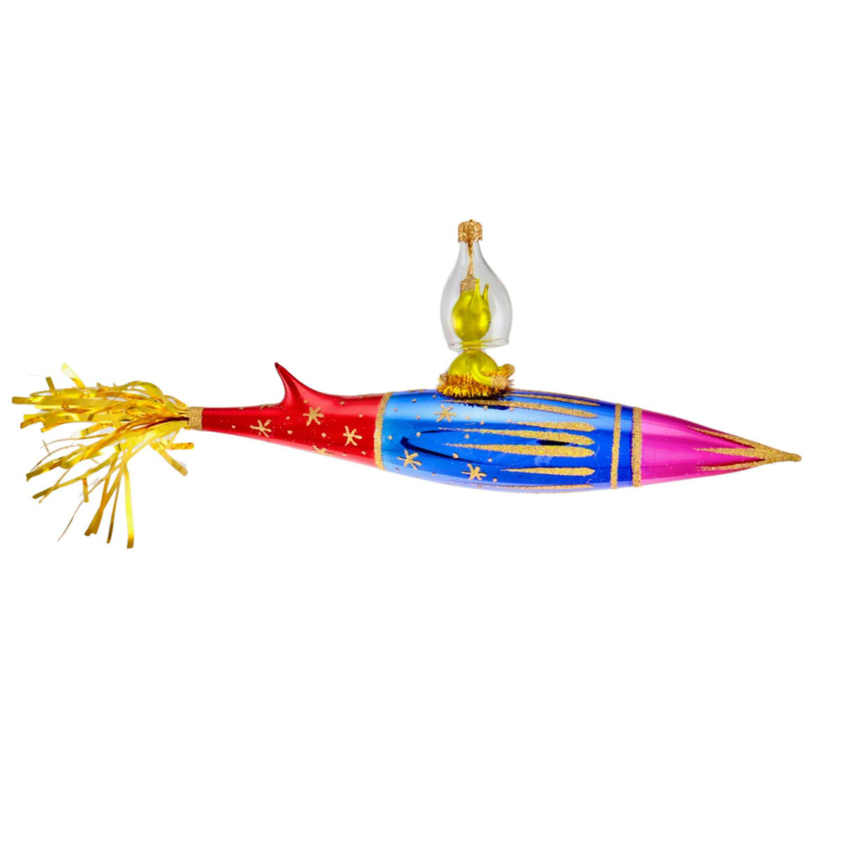 (63899) Pre-Order The Ornament King Lunar Voomer, 10.00 Inch, Rocket Ship Space Alien Ornament 49013