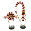 (25110) Lori Mitchell Patsy & Peppie Mint, 8.75 Inch, Peppermint Candy Christmas 10602