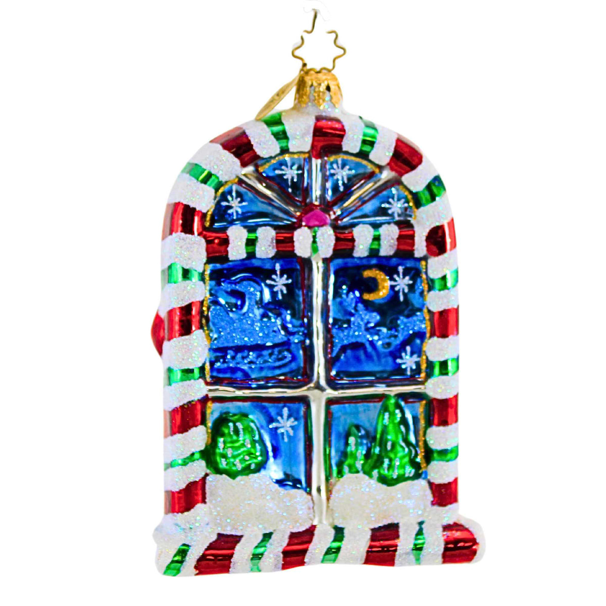 Christopher Radko Company Candy Frame Claus - - SBKGifts.com