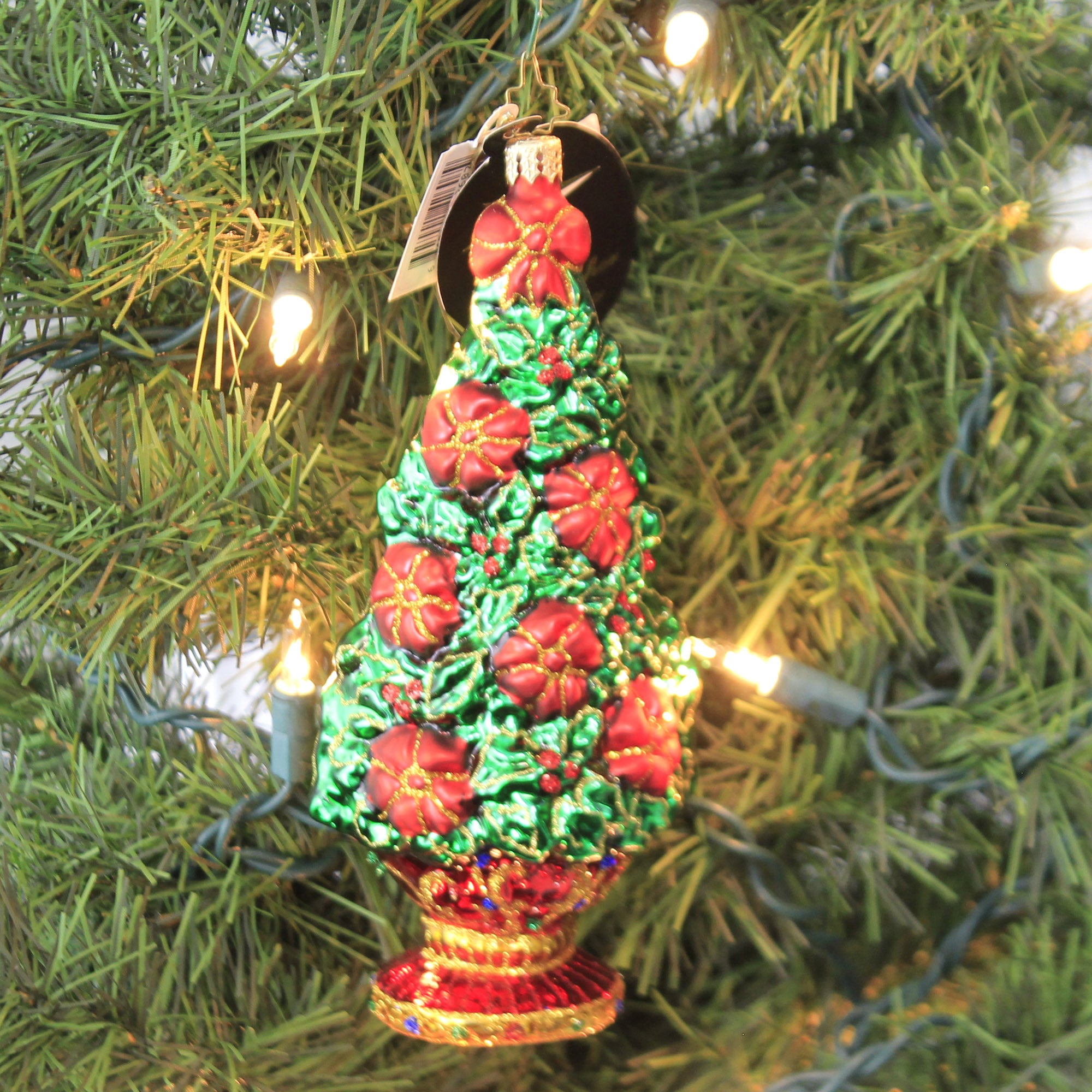 High quality CHRISTOPHER RADKO - Pine Cone Santa Ornament