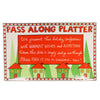 (25660) Tabletop Pass Along Platter, 11.50 Inch, Ceramic Christmas Platter 4048736