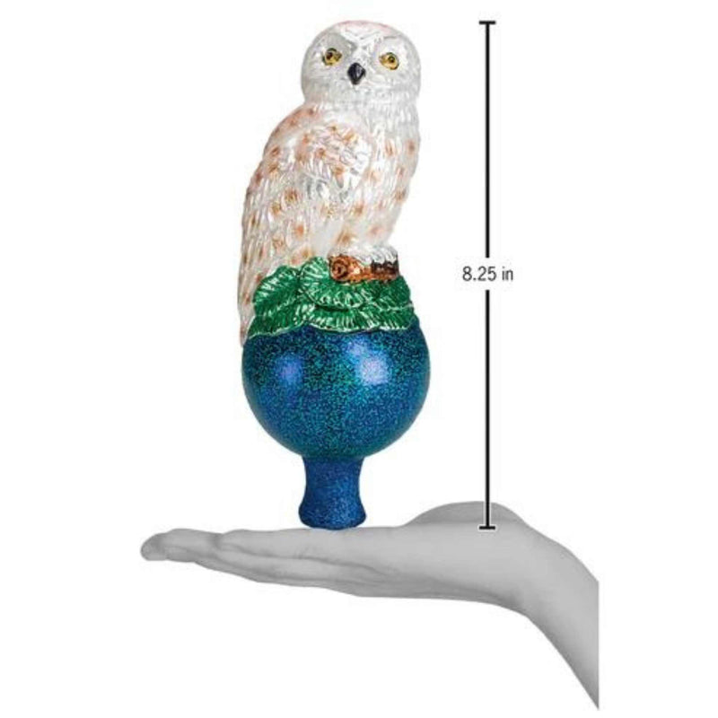 Old World Christmas Owl Tree Topper - - SBKGifts.com