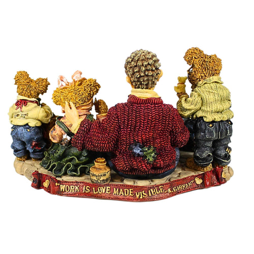 Boyds Bears Resin T. H. B. ...Work Is Love Made Visible - - SBKGifts.com