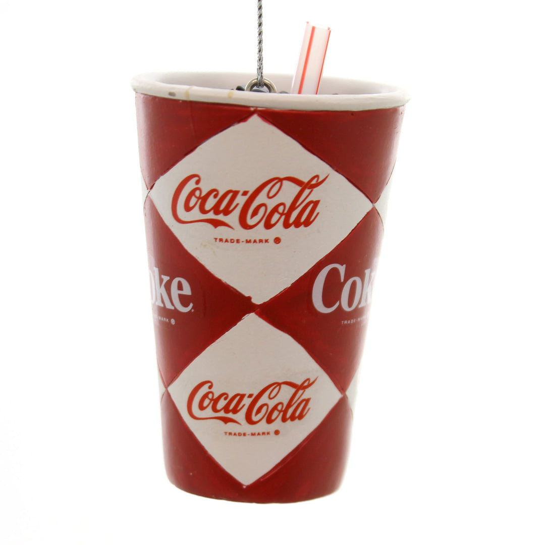 Fused Plastic Straw Ornament