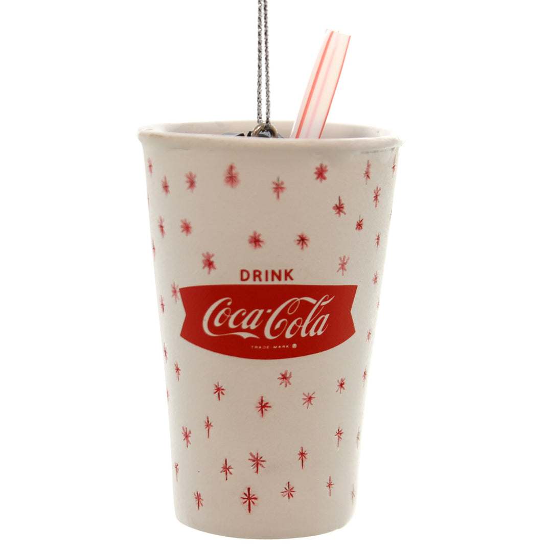 Fused Plastic Straw Ornament