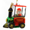 Holiday Ornaments Santa In Train Ornament - - SBKGifts.com