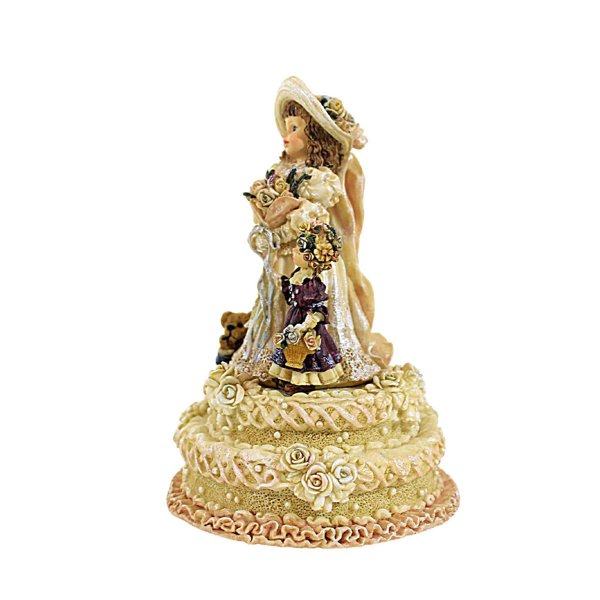 Boyds Bears Resin Emily W/ Kathleen Music Box - - SBKGifts.com