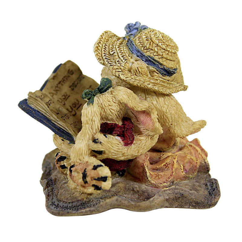 Boyds Bears Resin Daphne & Eloise..."Women's Work" - - SBKGifts.com