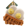 (26444) Old World Christmas Bacon And Eggs, 3.75 Inch, Ornament Breakfast Protein 32210