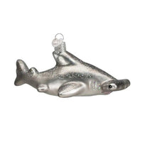 (26448) Old World Christmas Hammerhead Shark, 2.00 Inch, Fish Ocean Ornament 12426