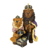 (2655) Boyds Bears Resin Aurora And Rex, 3.50 Inch, Noahs Ark Lions 2437