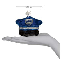 Old World Christmas Police Officers Cap - - SBKGifts.com