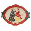 (27200) Christopher Radko Hanging With Joy Platter, 11.00 Inch, 30Th Anniversary Santa 2012075