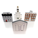 7.00 Inch Nantucket Series Set / 4 Set/4 Retired House Fj Designs Nantucket Series (27203)