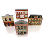 5.50 Inch Main Street Series Set/4 Retired Fj Designs House Main Street (27206)