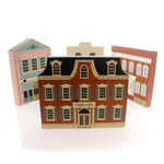 5.50 Inch Main Street Series Set/4 Retired Fj Designs House Main Street (27206)