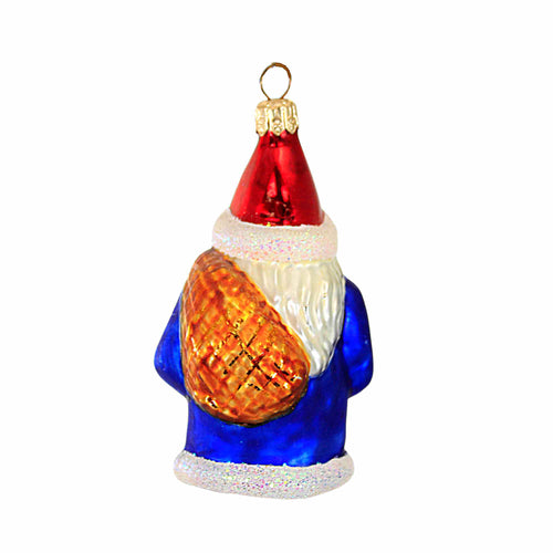 Christopher Radko Company Blue Santa - - SBKGifts.com