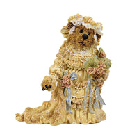 (2735) Boyds Bears Resin Bailey...The Bride, 4.00 Inch, Wedding Bearstone 227712