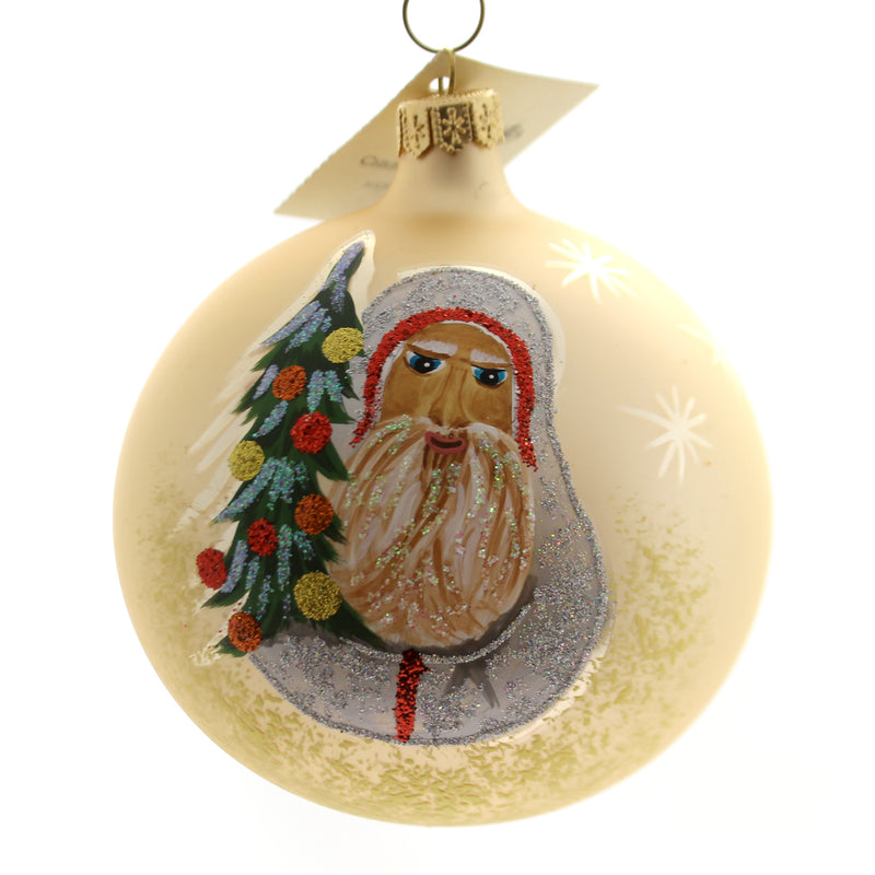 (27602) Christina's World Belsnickle Santa, 4.50 Inch, Ornament Santa Ball Gif536