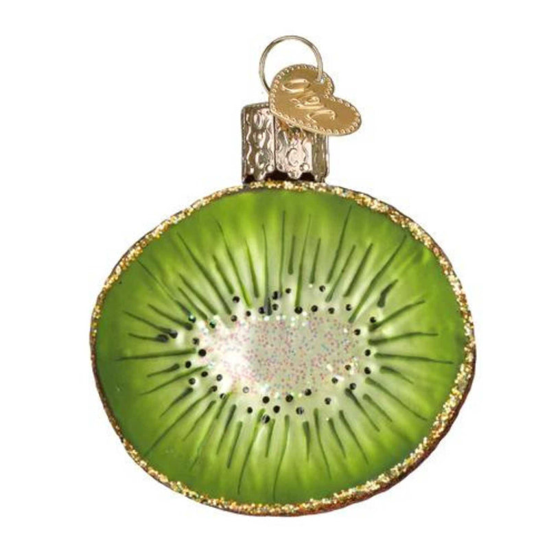 (28329) Old World Christmas Kiwi, 2.25 Inch, Ornament Fruit  Gooseberry 28115