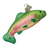 (28399) Old World Christmas Rainbow Trout, 2.00 Inch, Gone Fishing 12096