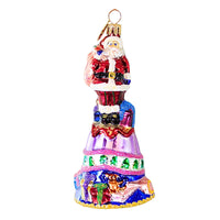 (28514) Christopher Radko Company Jolly Ringer, 4.75 Inch, Santa Bell 0106880