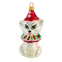 (28520) Christopher Radko Company Kitty Clown, 4.50 Inch, Cat 971780