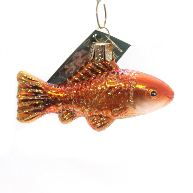 Old World Christmas Goldfish - - SBKGifts.com